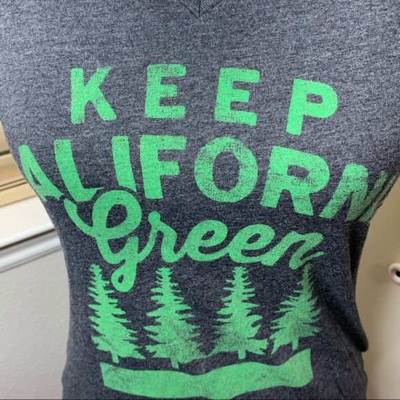 Local Pride by Todd Snyder Keep California Green Graphic T-Shirt - Picture 2 of 14